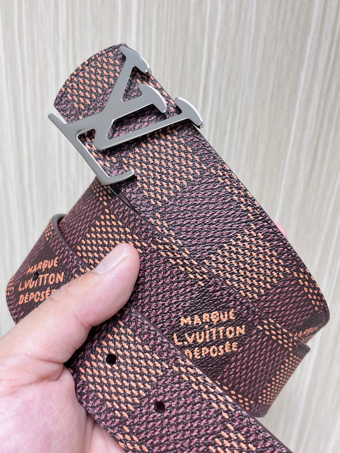 Premium Reversible Canvas and Calf Embossed 4.0mm Fabric