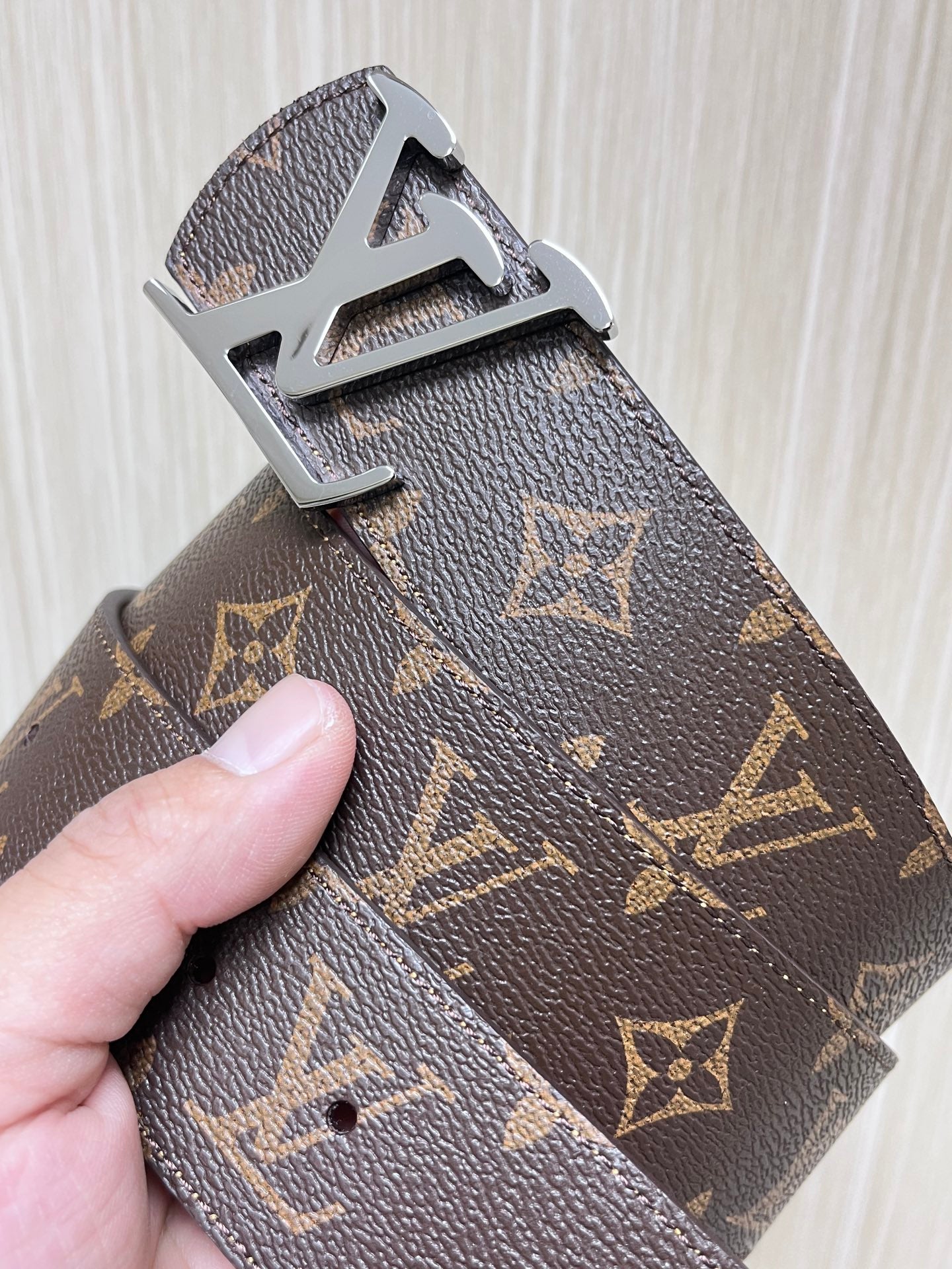 Retro-Style Dual-Sided Canvas and Calf Embossed Fabric