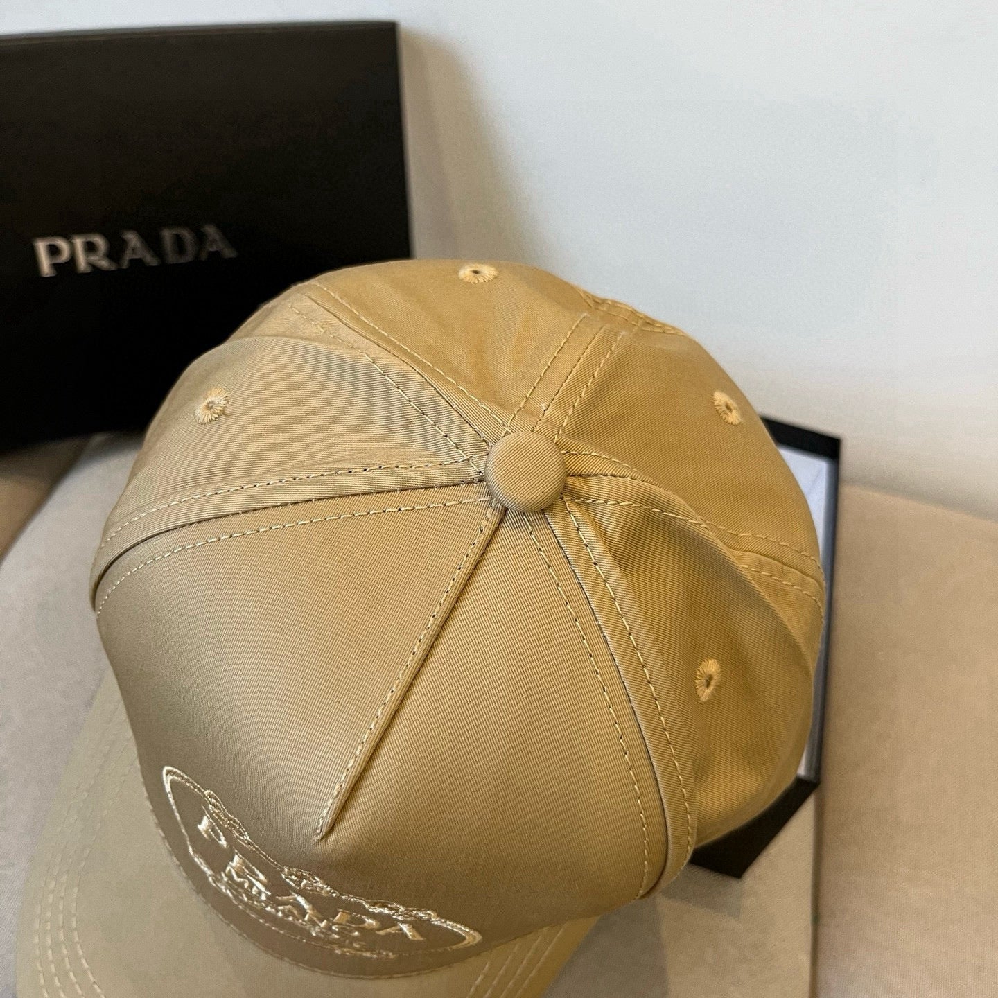 PRADA Classic Baseball Cap - Premium Fashion Headwear