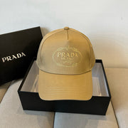 PRADA Classic Baseball Cap - Premium Fashion Headwear