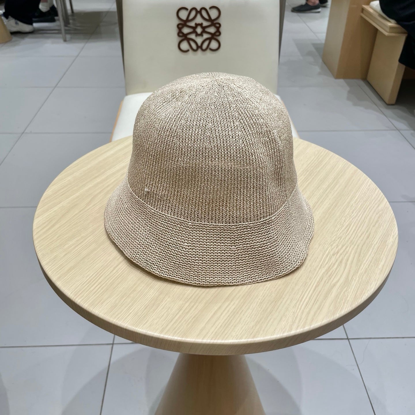 Women's LV Louis Vuitton Breathable Knitted Fisherman Hat
