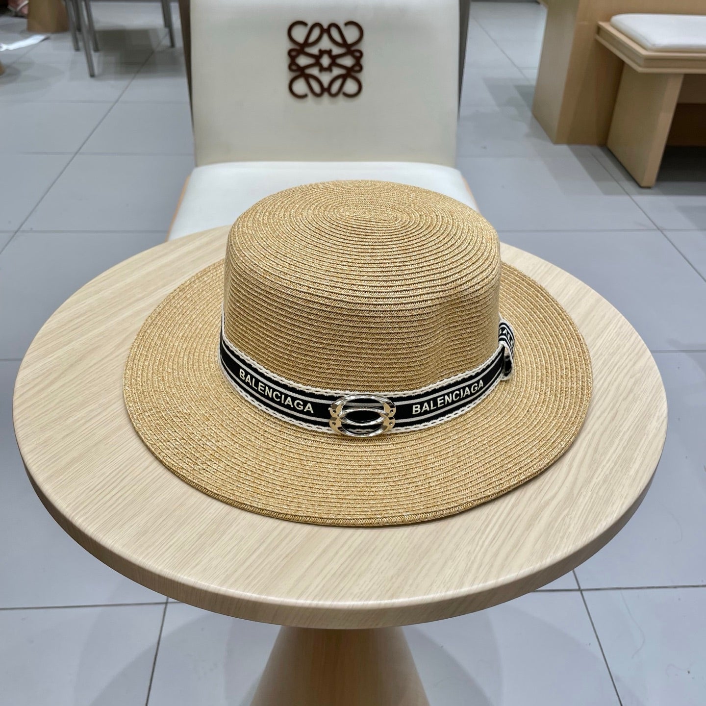 Balenciaga Summer Braided Sun Hat