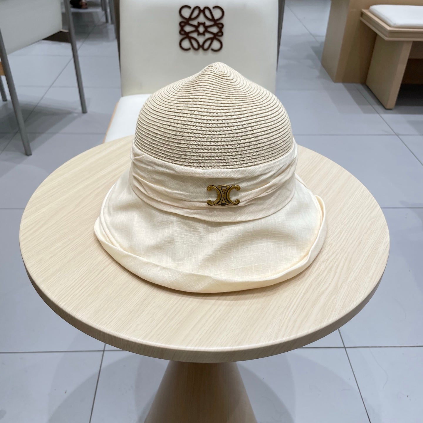Celine Women's Wide Brim Fisherman Hat - Versatile Sun Protection