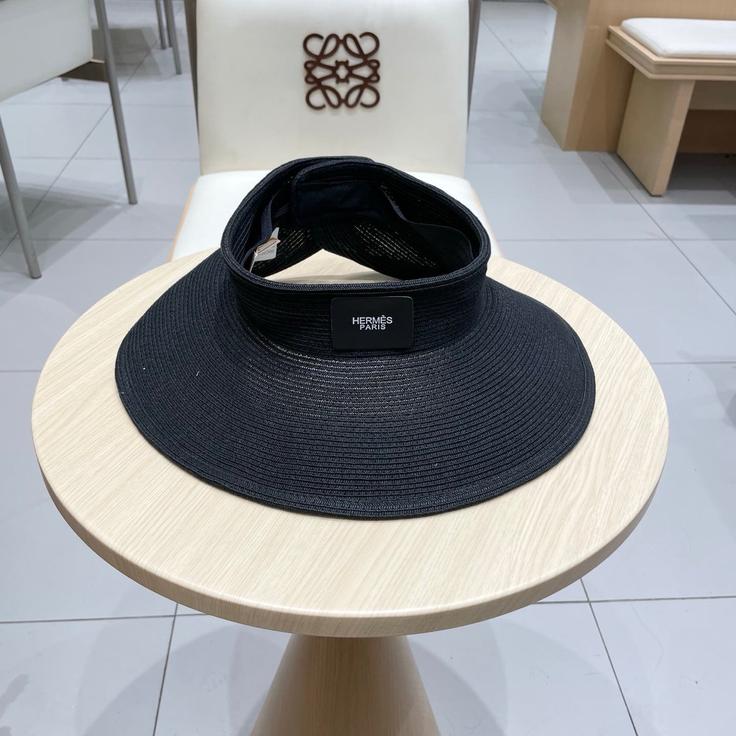Hermes Thin Braided Top Hat - Stylish Summer Sun Protection