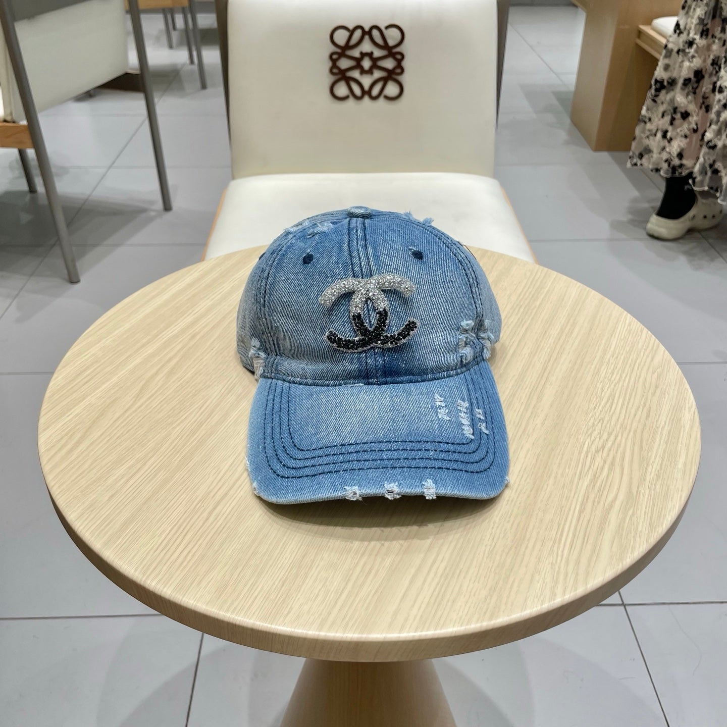 CHANEL Logo Baseball Cap - Stylish and Versatile