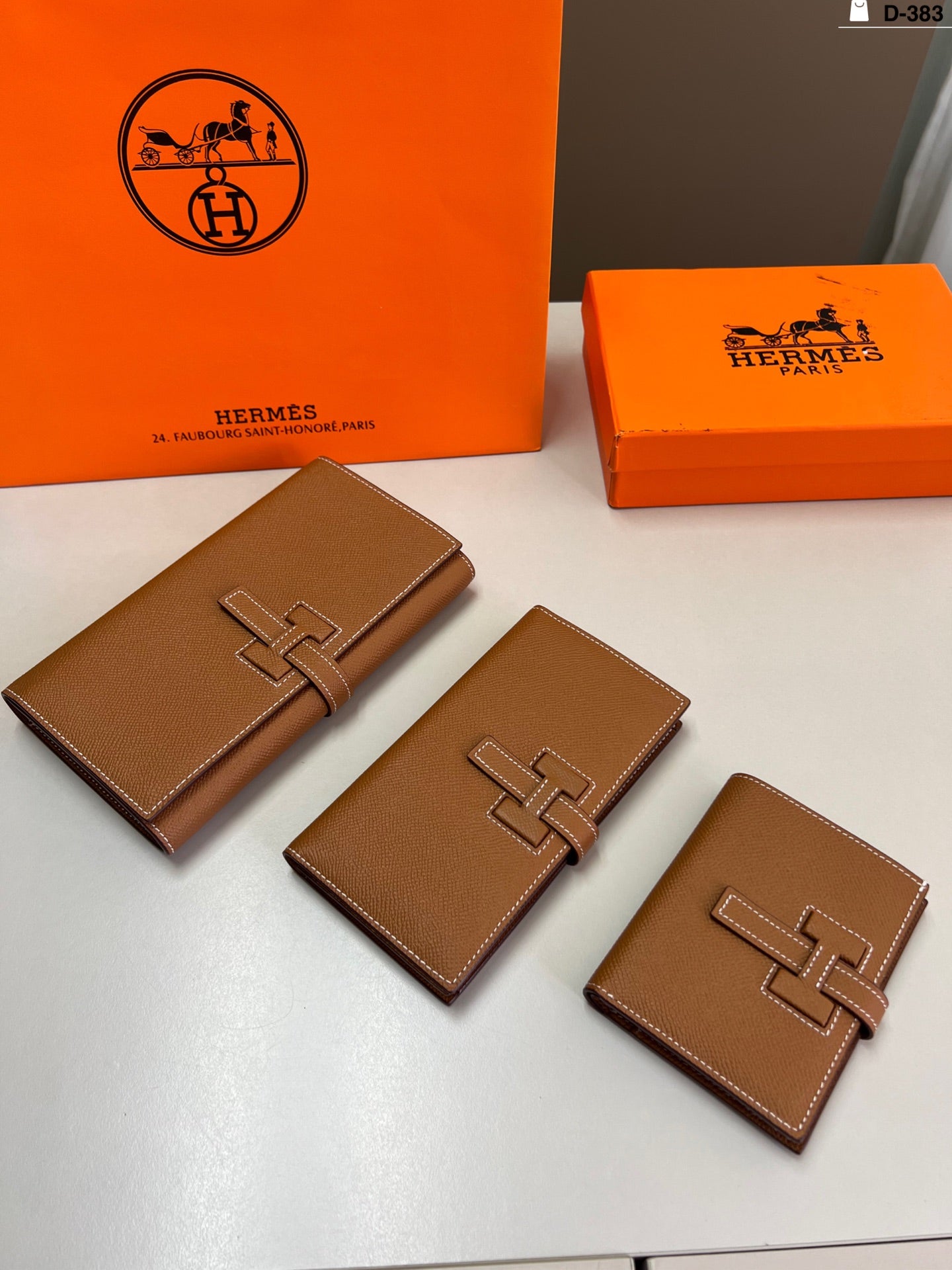 Luxury Hermes Wallet Card Holder