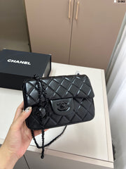 Classic Chanel-Inspired Square Chain Bag