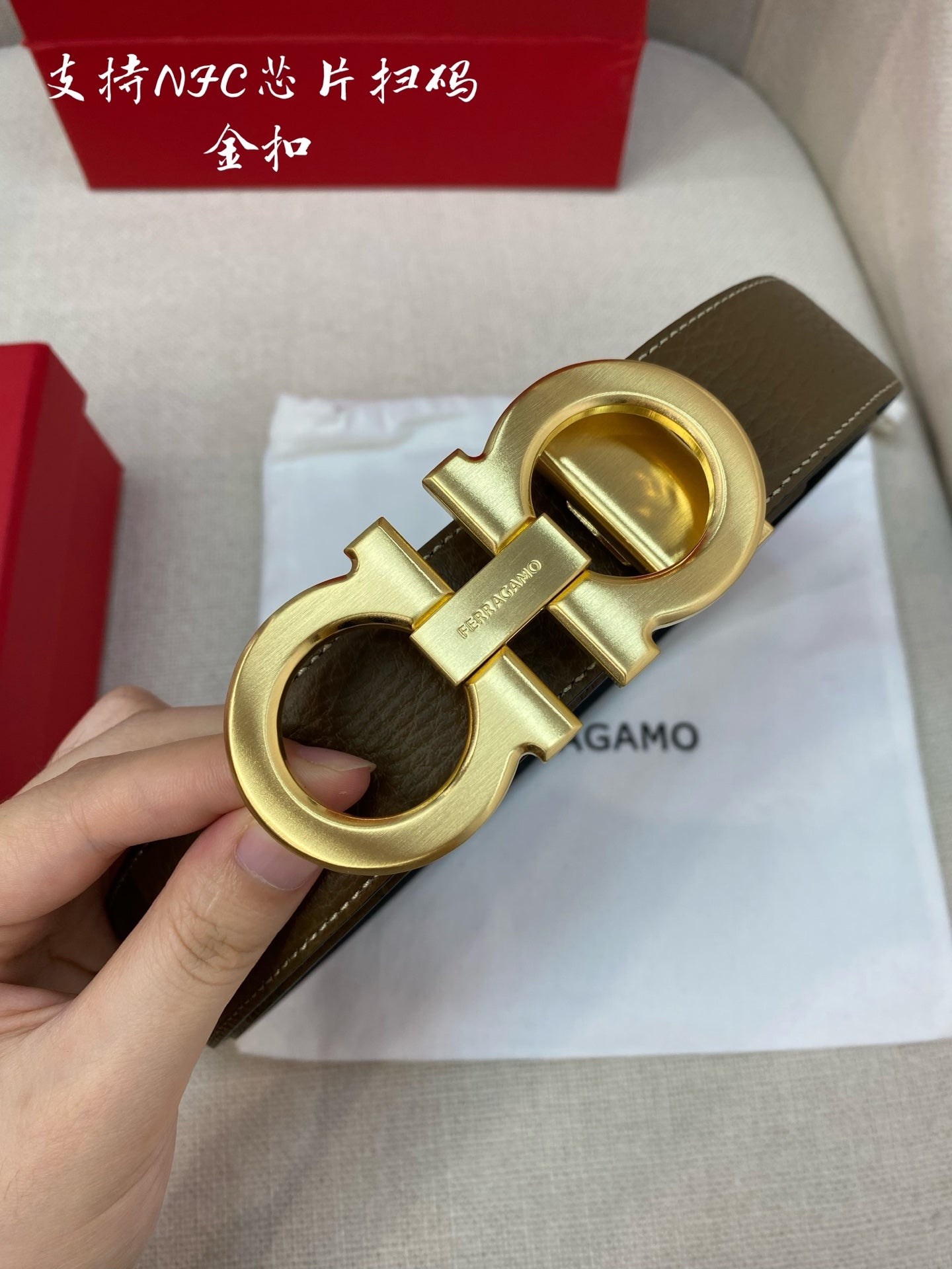 Premium Double-Sided Cowhide Men's Belt - Customizable and Stylish