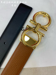 Premium Double-Sided Cowhide Men's Belt - Customizable