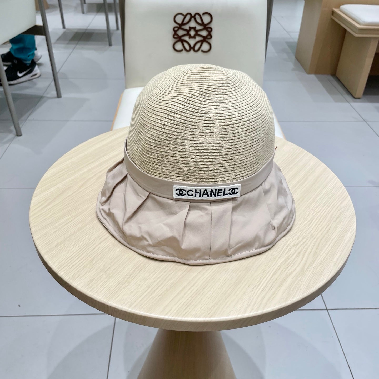 Chanel Women's 2025 Summer Fisherman Hat - UV Protection Bucket Hat