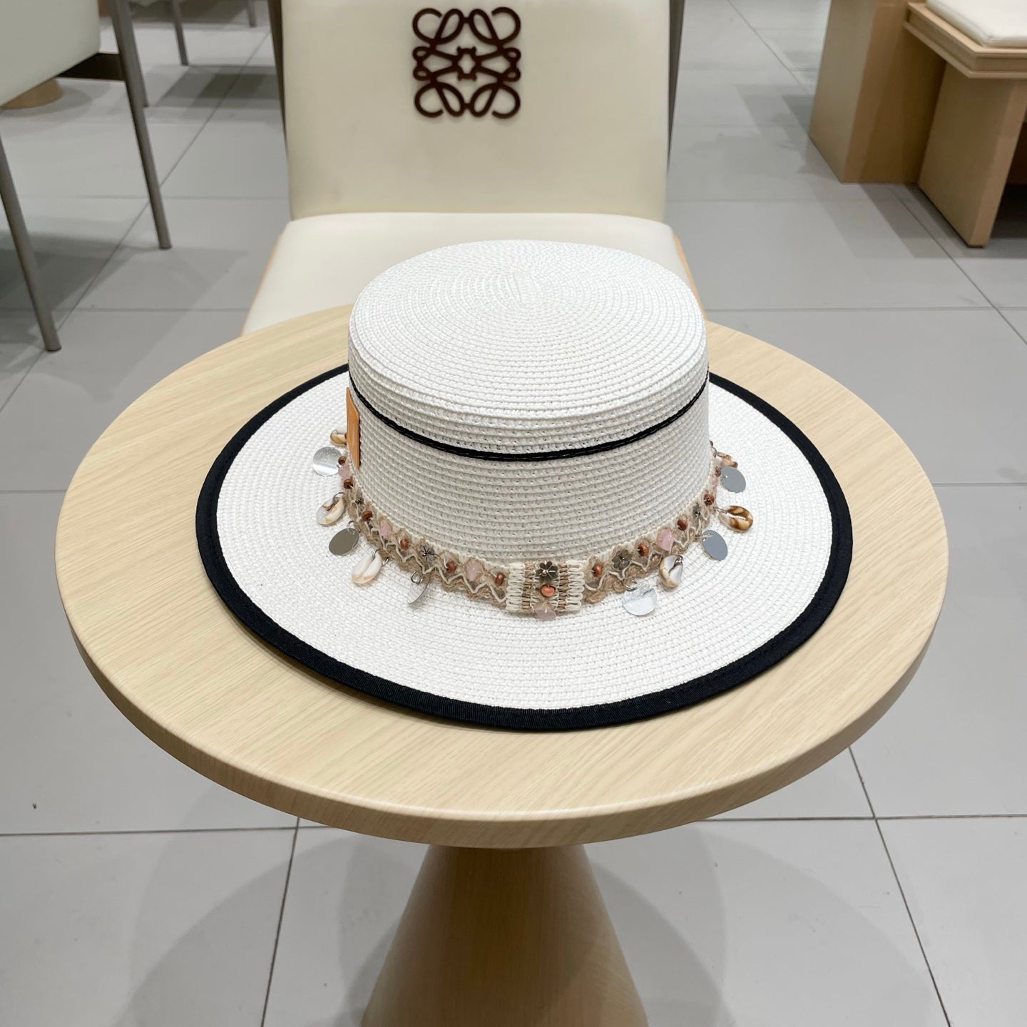 Women's Vintage Straw Fisherman Hat - Louis Vuitton Summer Sunshade