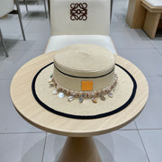 Louis Vuitton Summer Straw Hat - Women's Retro Fisherman Sunshade