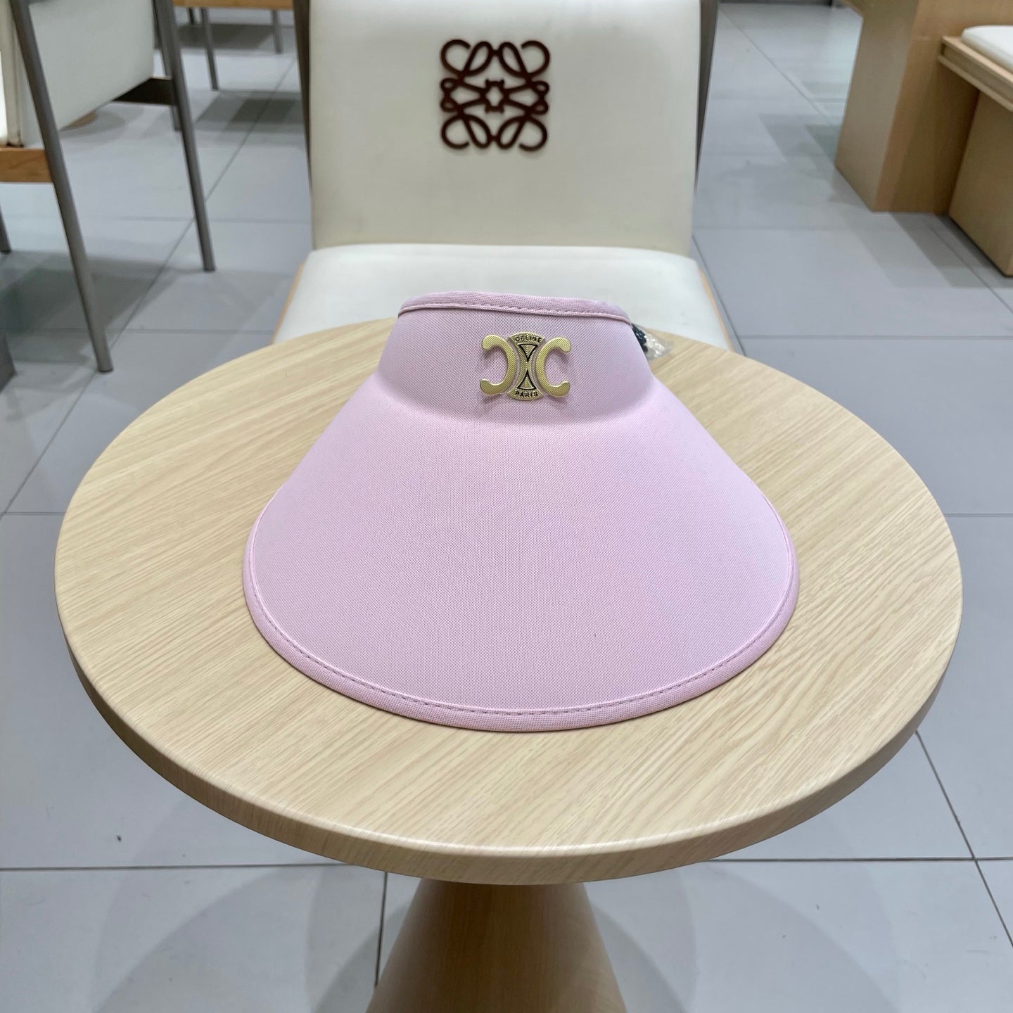 Women's Celine 2025 Sunshade Top Hat - Versatile Duck Cap for Spring & Summer