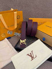 LV Initiales Reversible Belt - Classic Monogram & Elegant Leather
