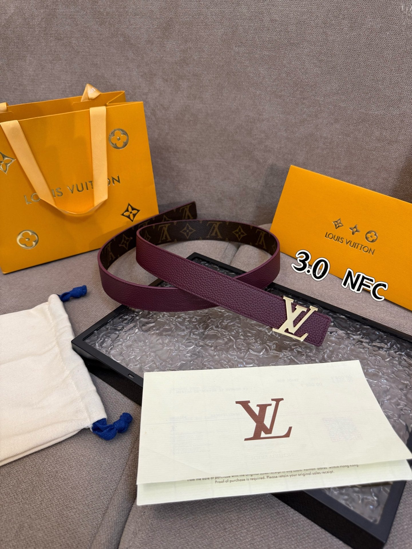 LV Initiales Reversible Belt - Classic Monogram & Elegant Leather
