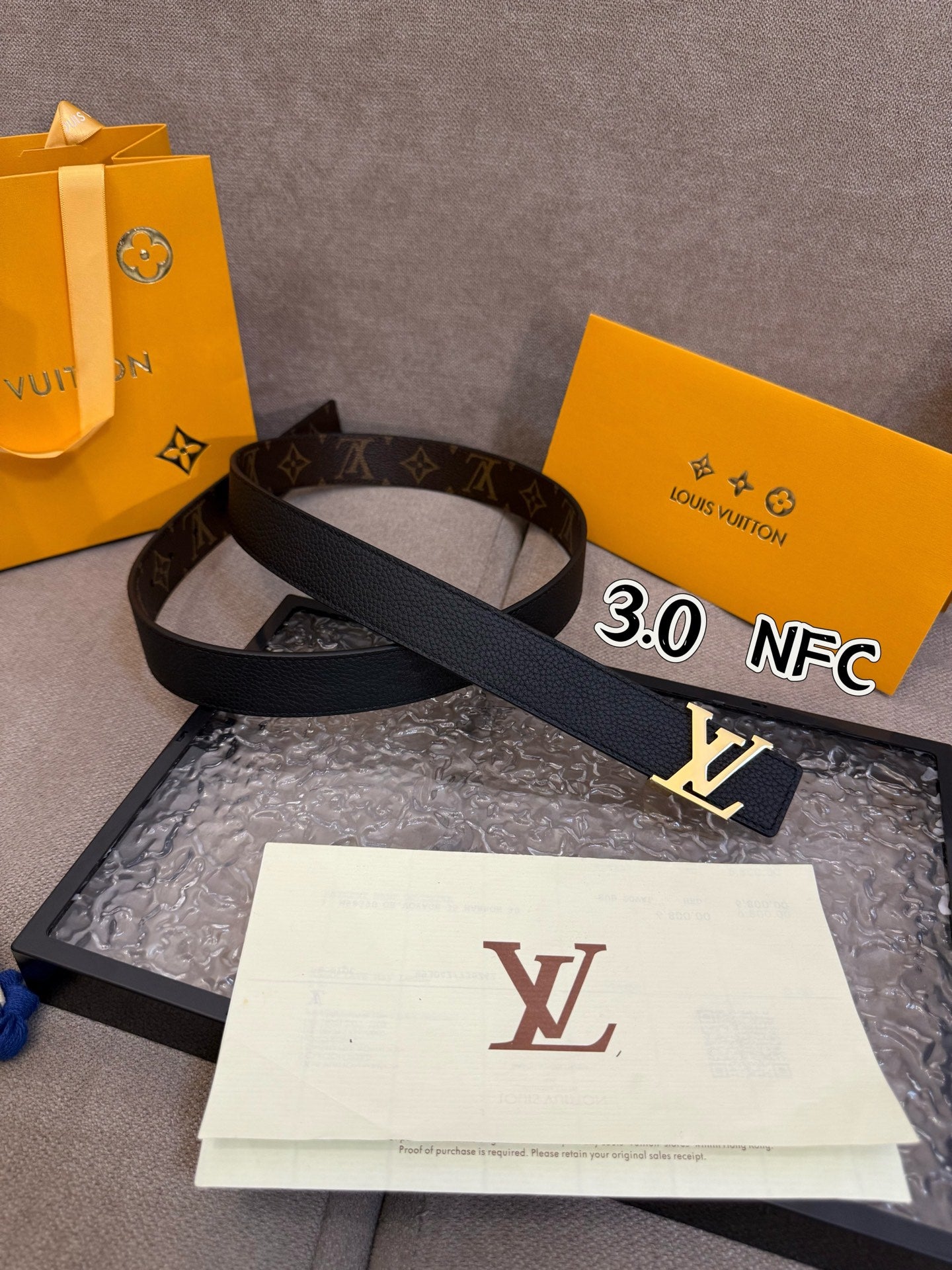 LV Initiales Reversible Belt - Classic Monogram & Elegant Calf Leather
