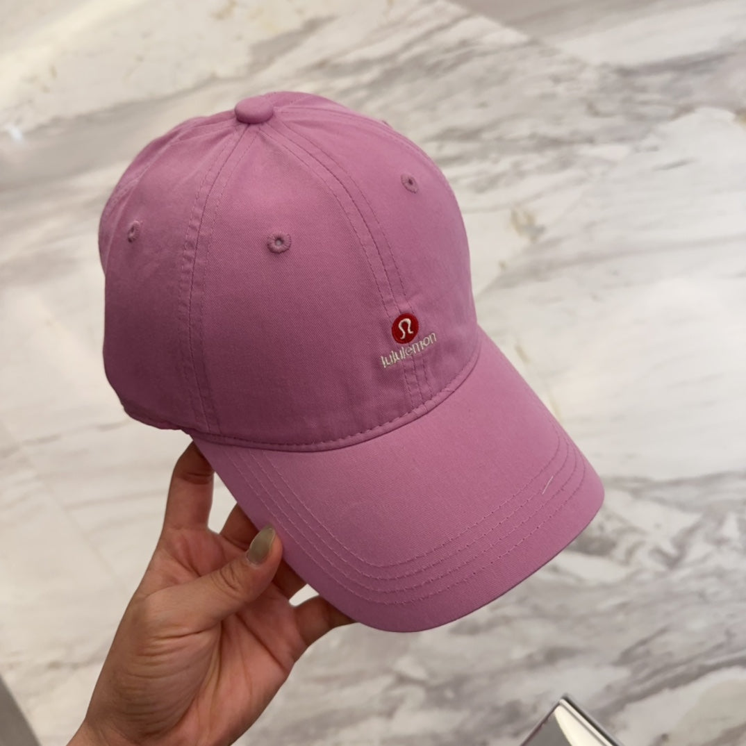 Pure Cotton Baseball Cap with Lulu Melon and Embroidery