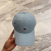 Premium Cotton Baseball Cap with Lulu Melon Embroidery
