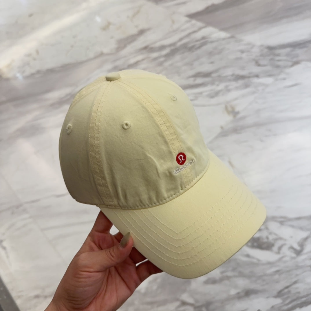 Cotton Baseball Cap with Lulu Melon Embroidery