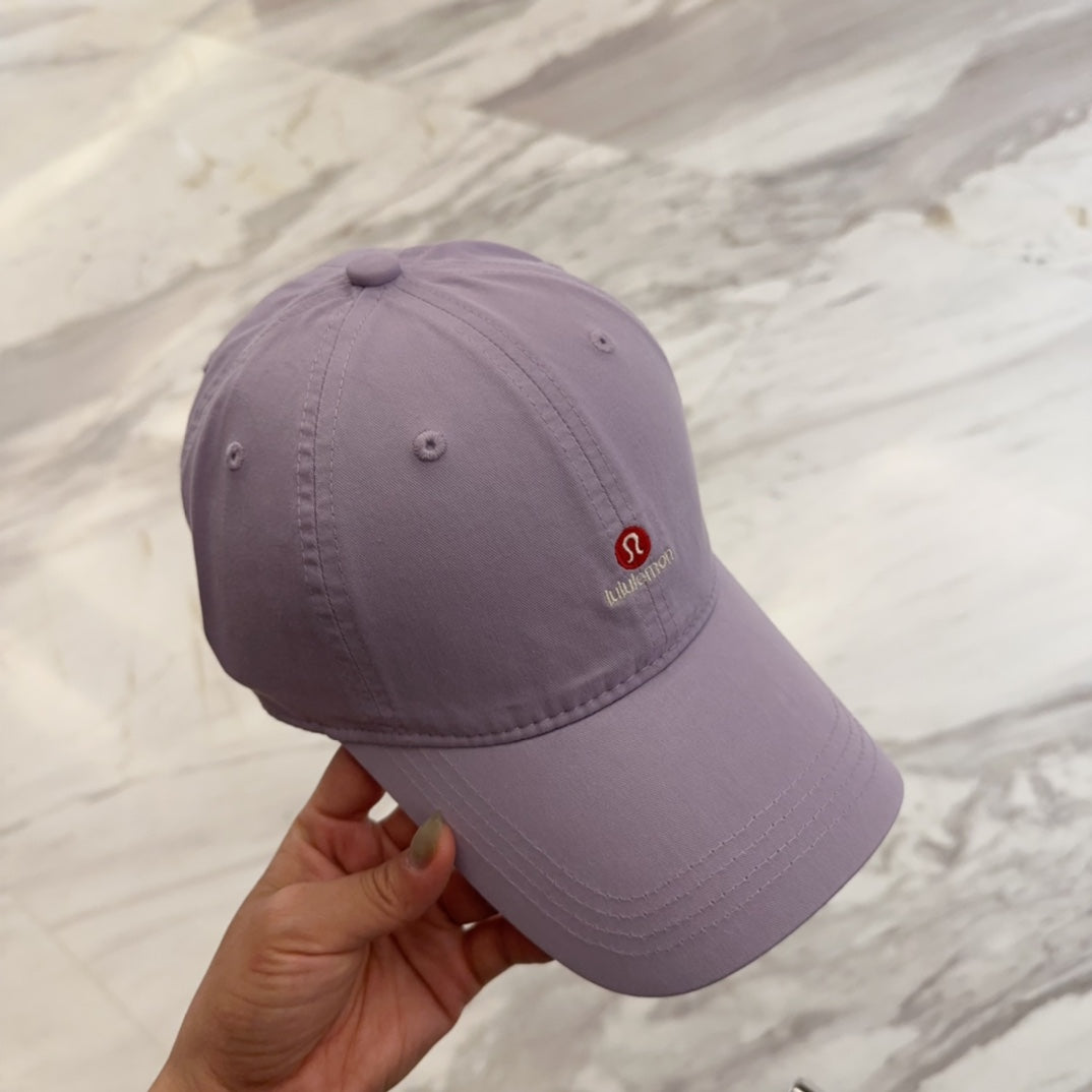 Pure Cotton Baseball Cap with Lulu Melon Embroidery