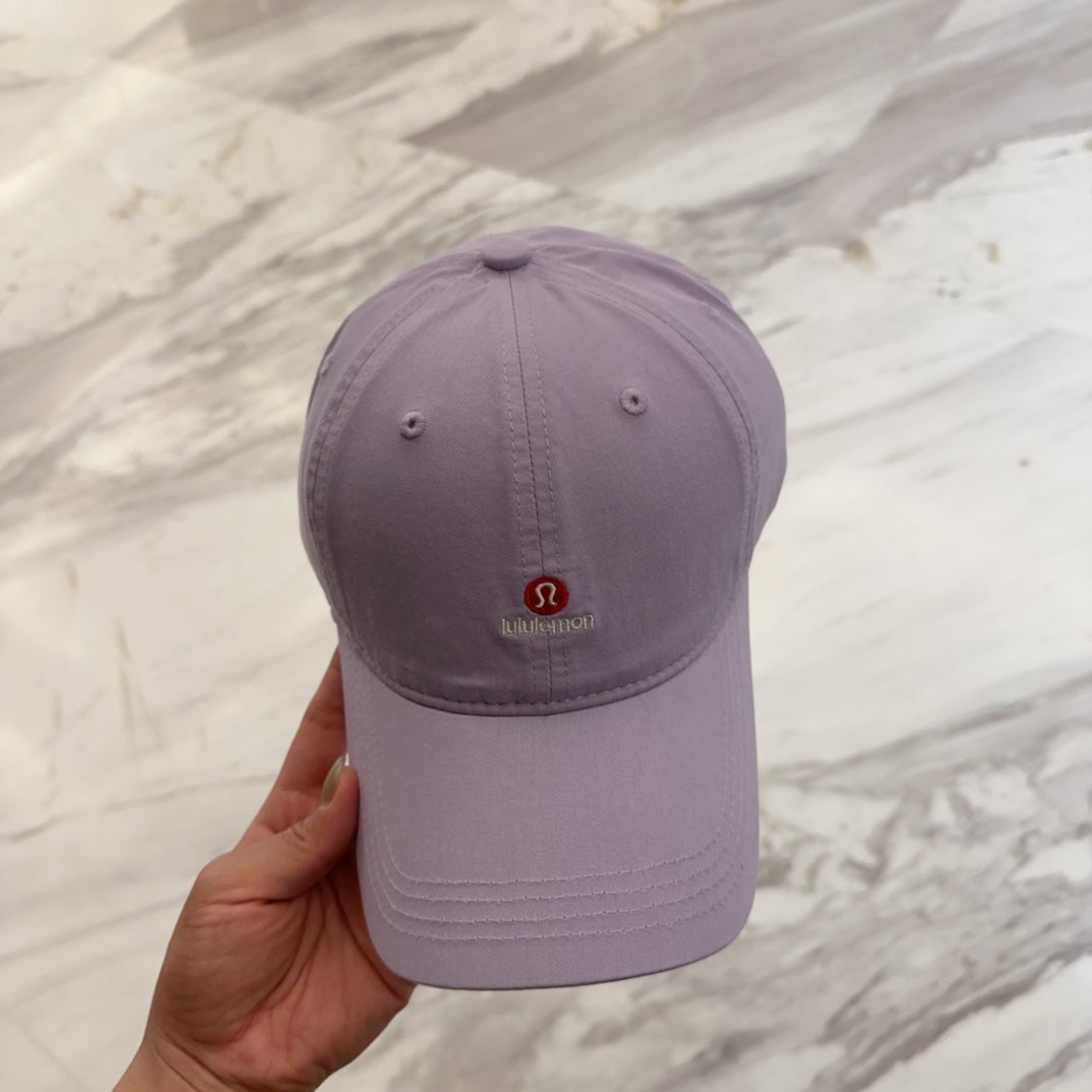 Pure Cotton Baseball Cap with Lulu Melon Embroidery