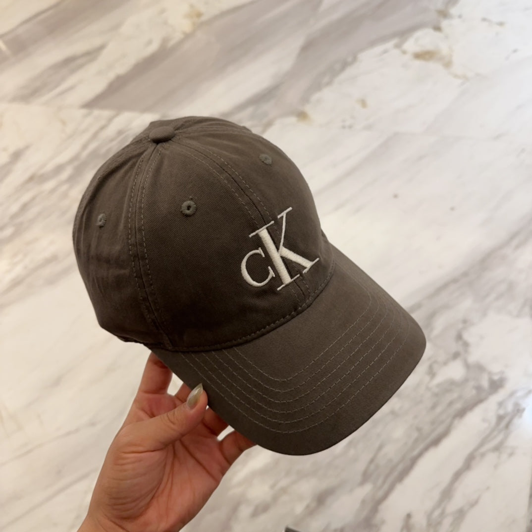 CK Washed Denim Baseball Cap - Casual & Versatile