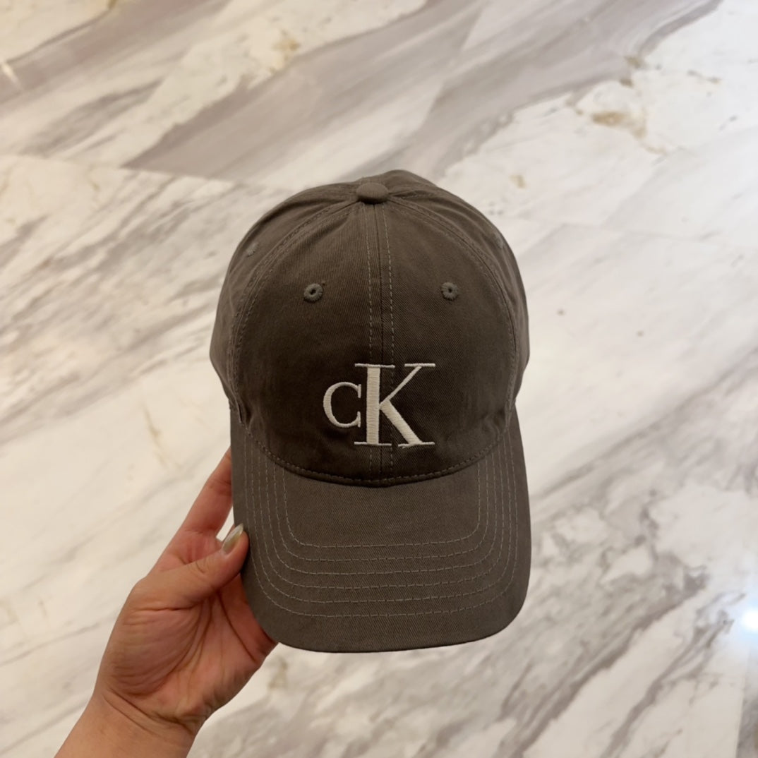 CK Washed Denim Baseball Cap - Casual & Versatile