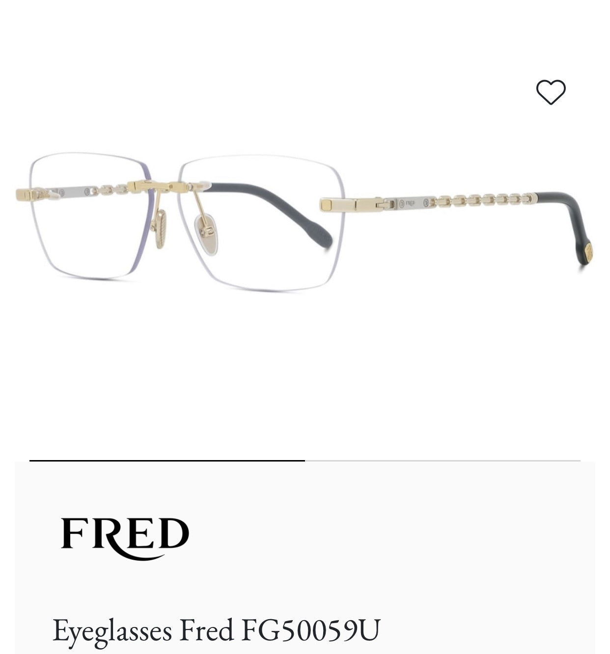 FRED FG50059U - Stylish 58X12 150 Sunglasses for Modern Look