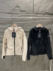 Moncler Mouth Zumeles Women's Slim Fit Hooded Outdoor Jacket