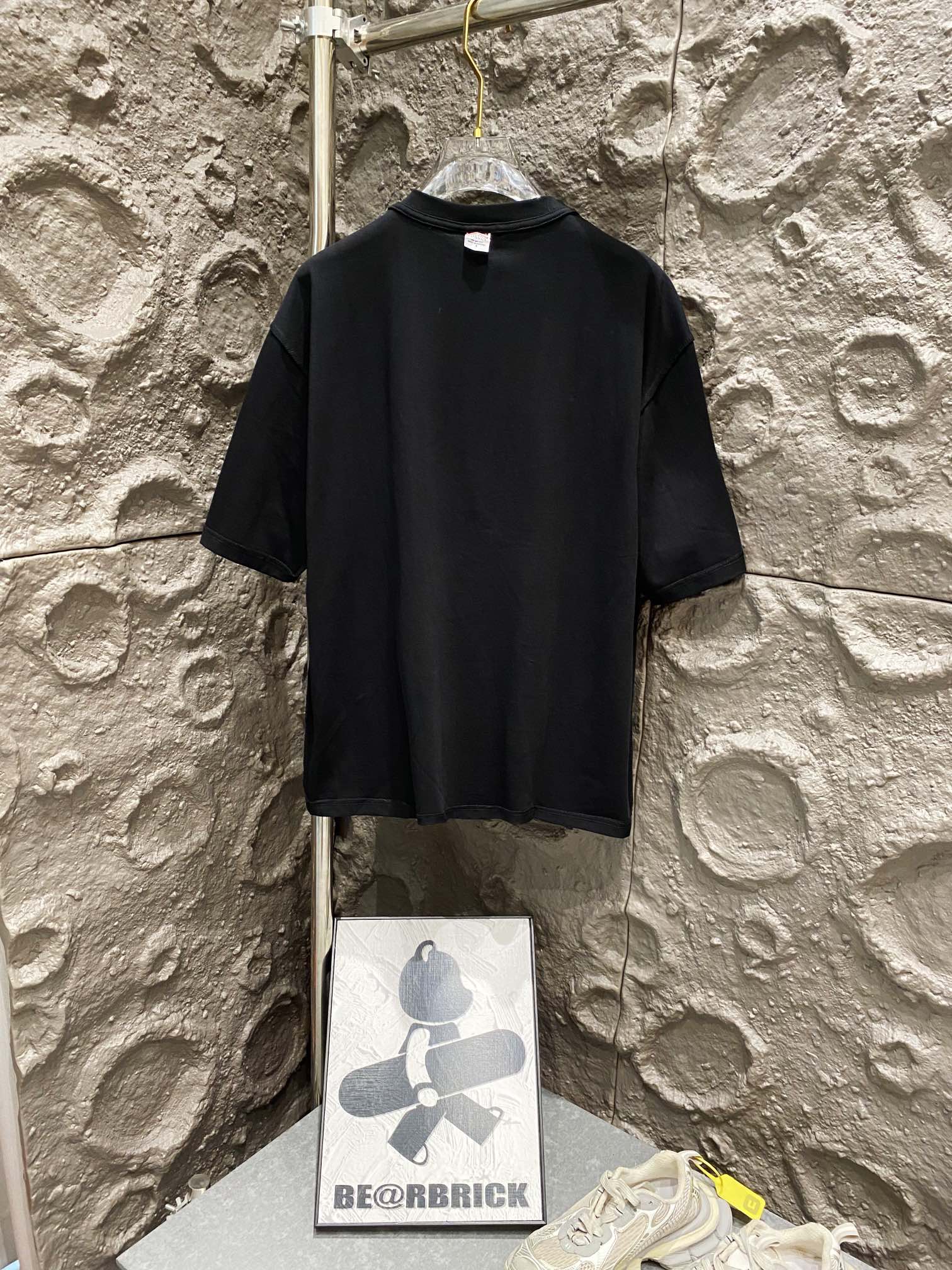 Balenciaga Paris #2025 Loop Sports Logo Short-Sleeve T-Shirt