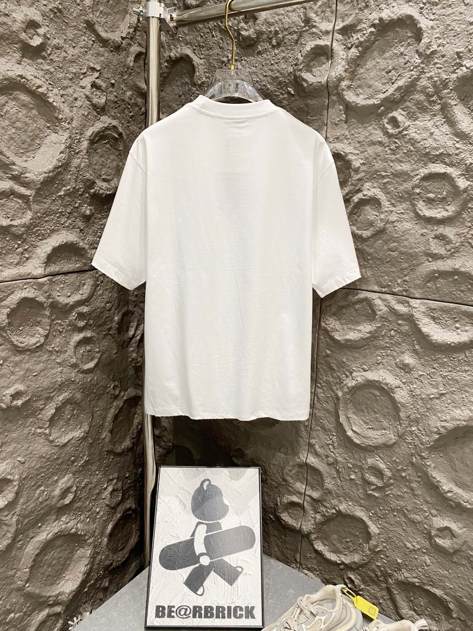 BALENCI*GA Artistic Letter Print Distressed T-Shirt â€“ Unisex SS25