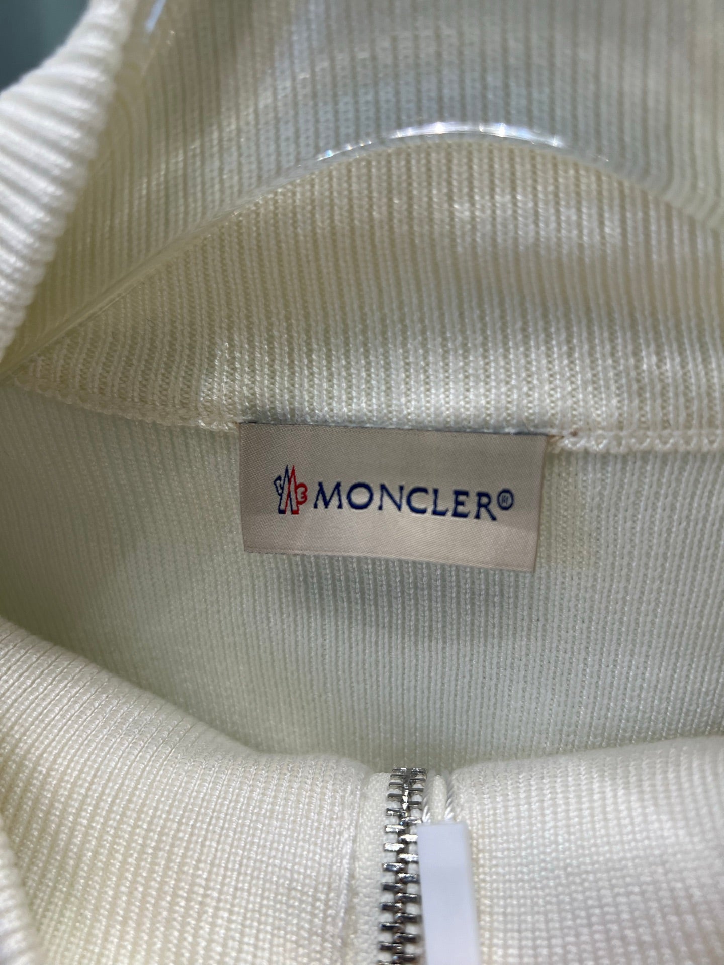 Moncler-Inspired Women's Wool Knitted Splicing Jacket