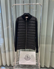 Moncler-Inspired Wool Knitted Splicing Jacket for Women