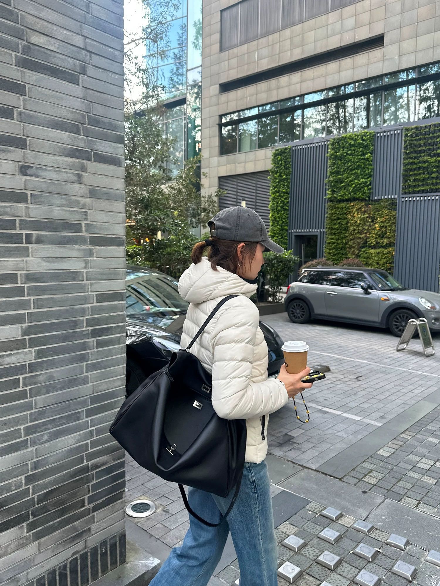 ** Moncler Bles Hooded Slim Fit Down Jacket - White Goose Down  

**