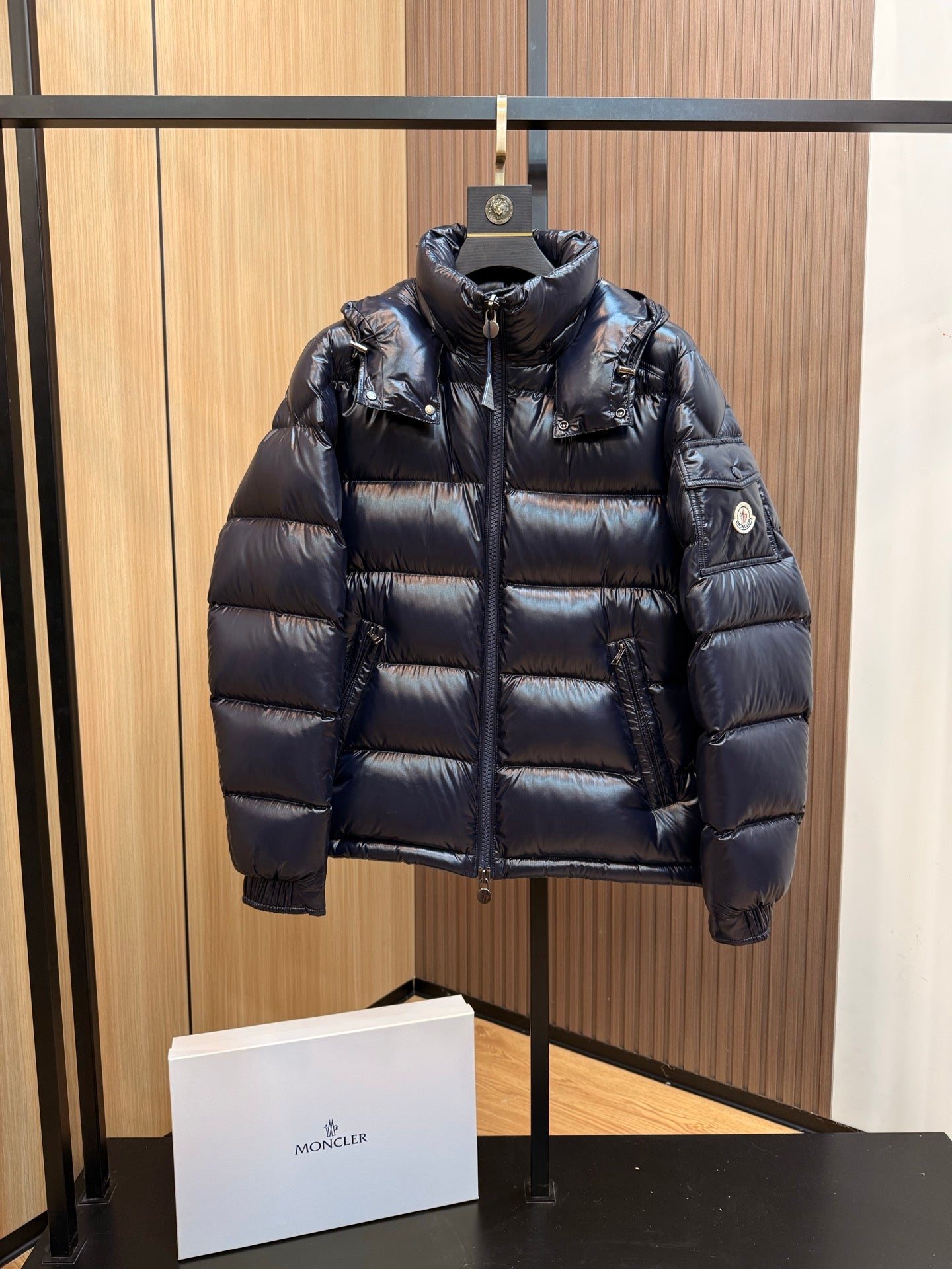 Classic Moncler Short Down Jacket - Stylish & Warm