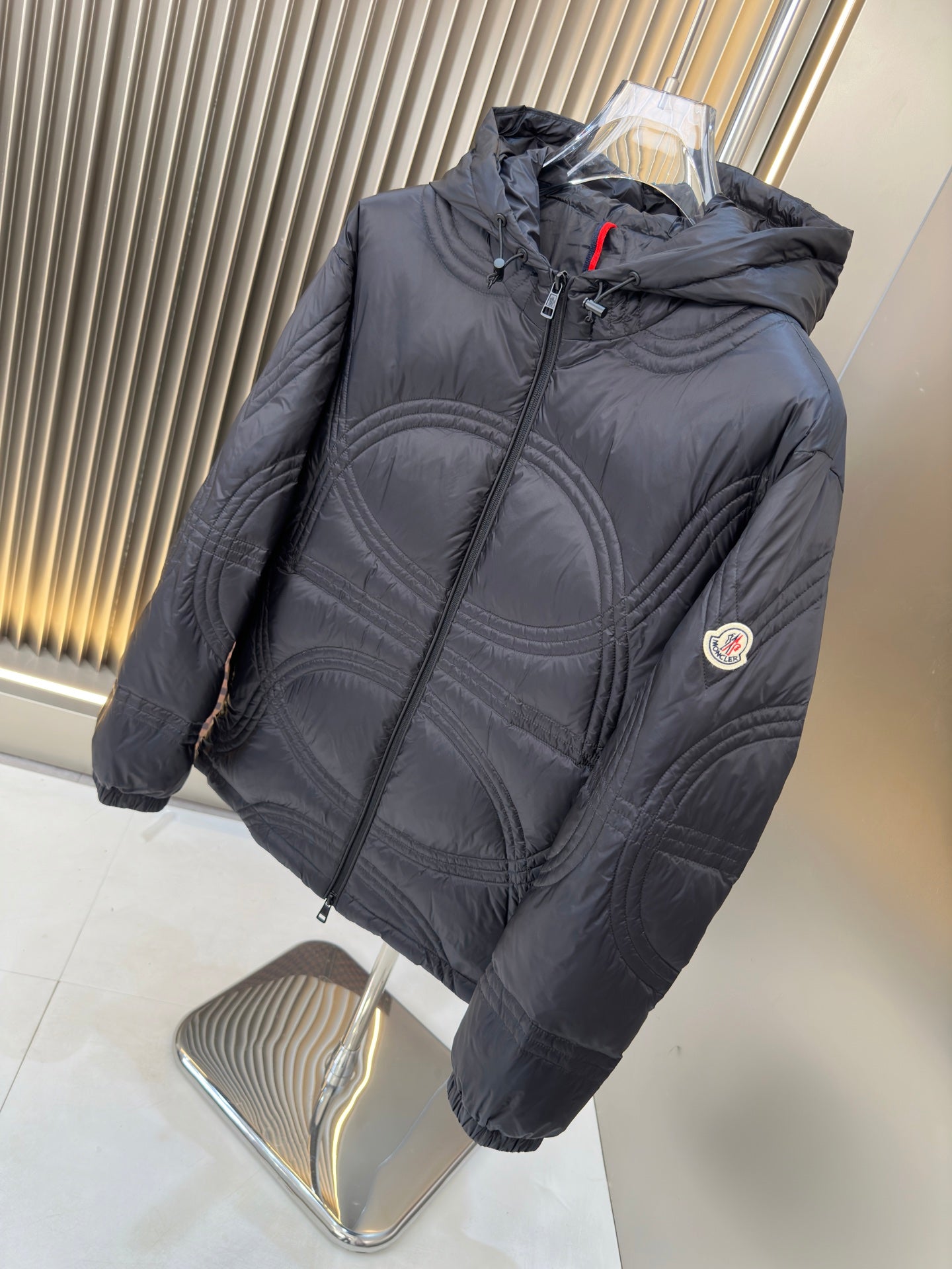 Unisex Moncler 8-Number Geometric Down Jacket - Sizes M to XXXL