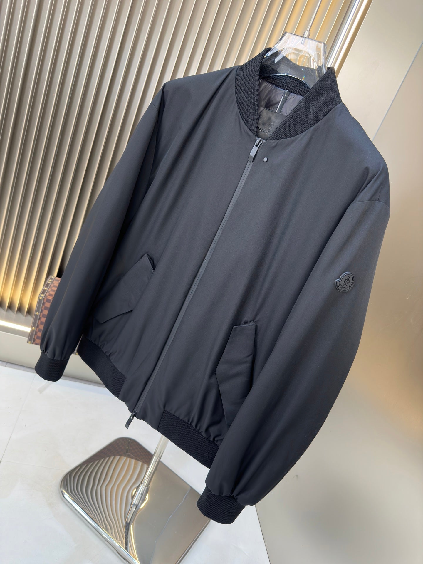 Moncler Black Label Baseball Down Jacket - Sizes M to XXXL