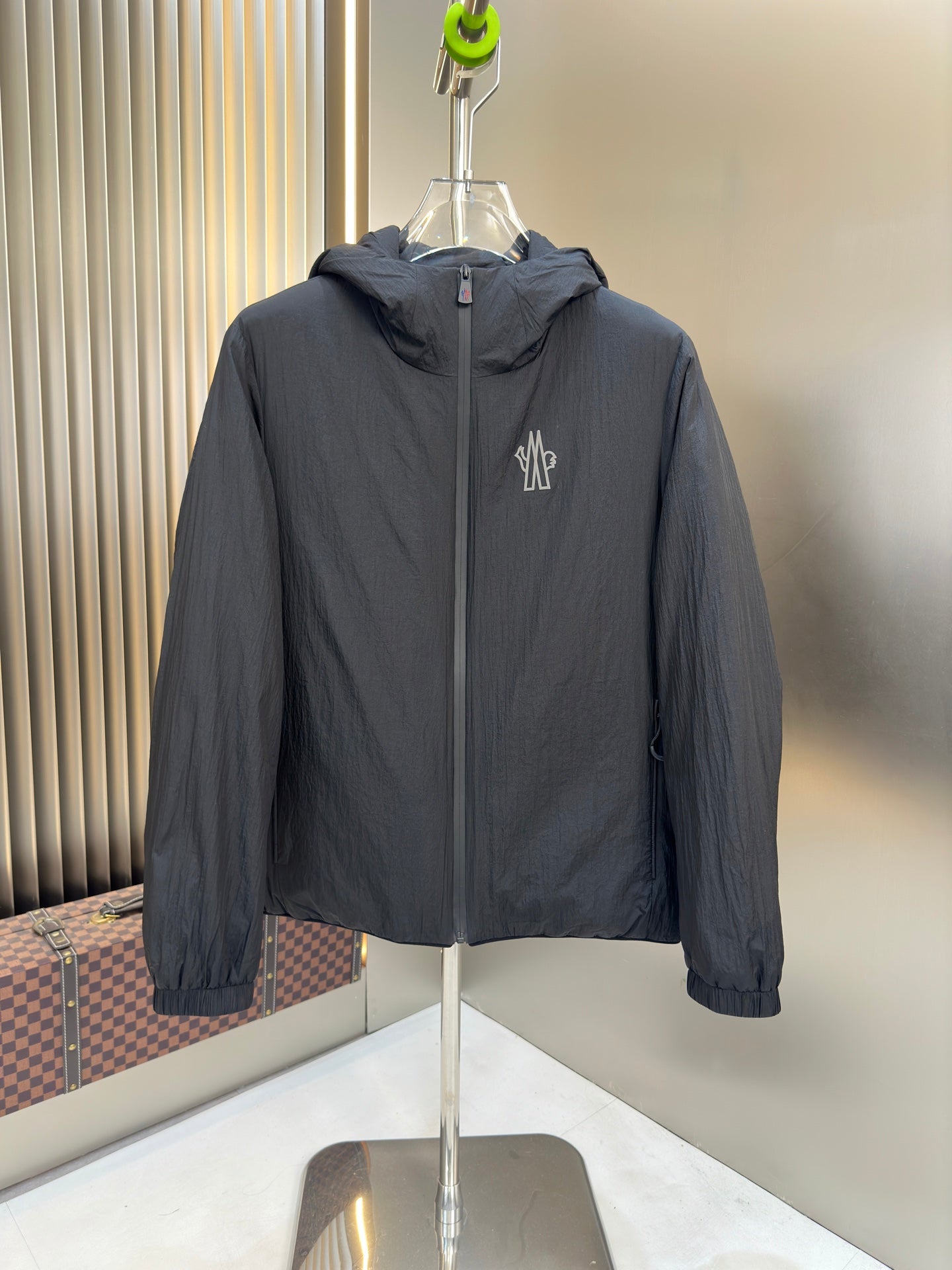 Moncler Thin Down Jacket with Mouth Cover - Sizes M to XXXL