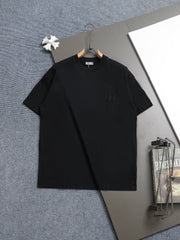 DIOR Classic Embroidered Round Neck T-Shirt - XS to L