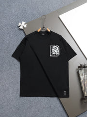 Fendi 260g Women's Short-Sleeve T-Shirt with FF Petals Print