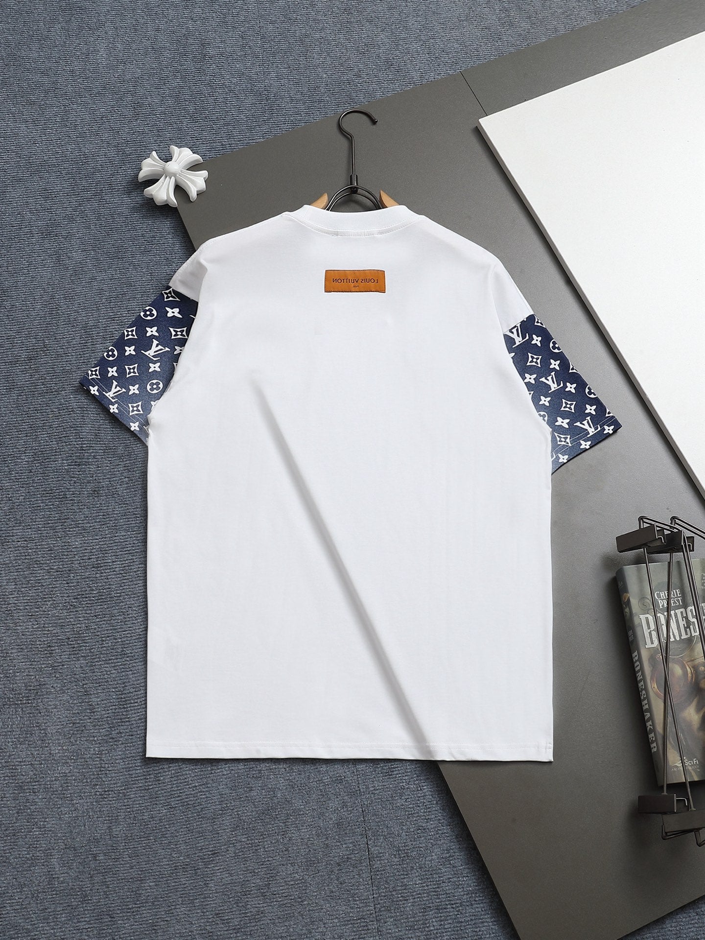 Louis Vuitton Embroidered Logo Short-Sleeve T-Shirt