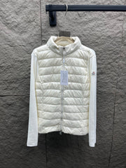 Moncler 25 Wool Knitted Sleeve Down Jacket - Early Autumn Collection