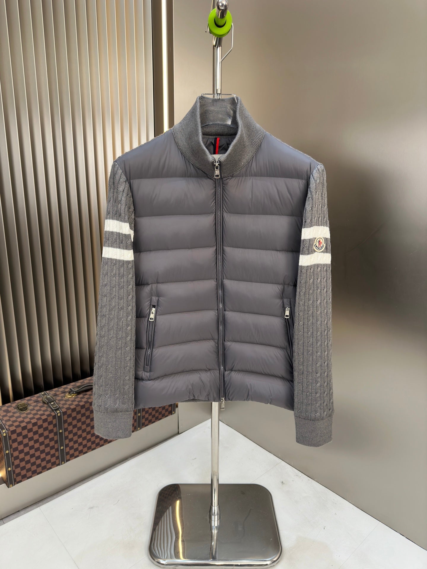 Moncler Knitted Down Jacket - Sizes M to XXXL