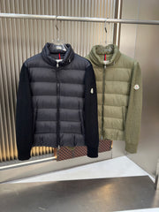 Moncler High Version Knitted Down Jacket - Sizes M to XXXL