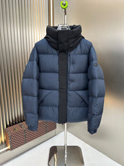 Moncler Black Warrior Unisex Down Jacket - Size M to XXXL