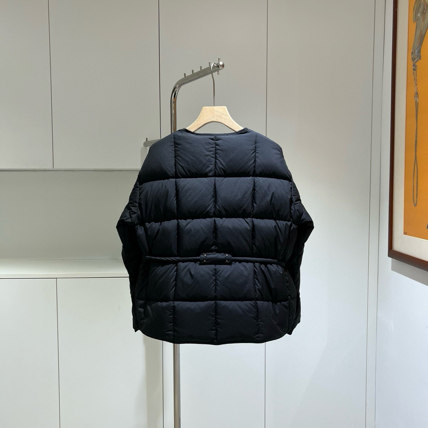 Moncler 2025 Women's Caramagne Down Jacket - Chic Round Neck Belted Coat
