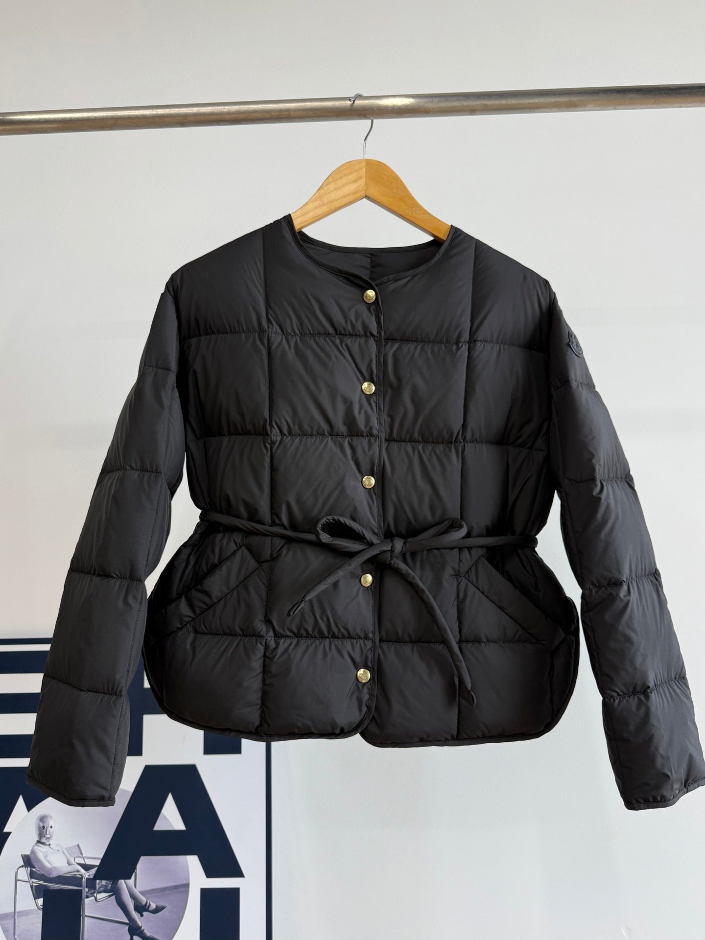 Moncler 2025 Women's Caramagne Round Neck Down Jacket