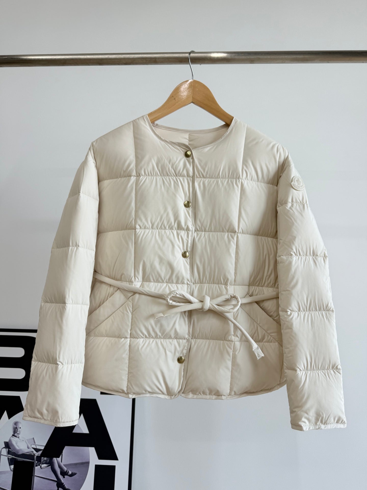 Moncler 2025 Women's Caramagne Round Neck Down Jacket - Luxurious Lightweight Winter Coat