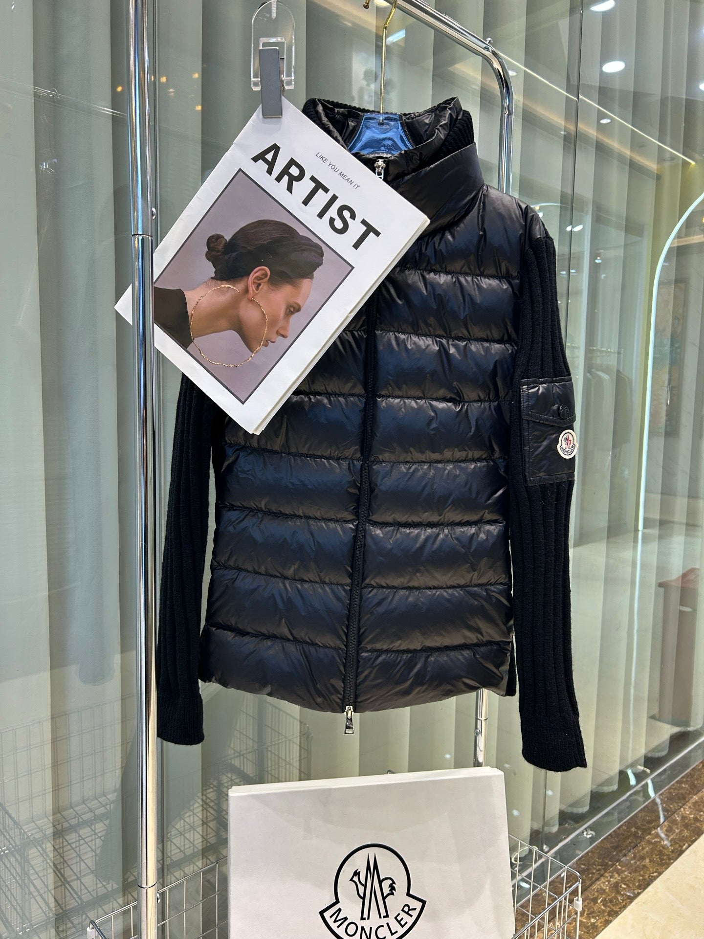 Moncler Women's Dual Wear Windproof Hooded Down Jacket