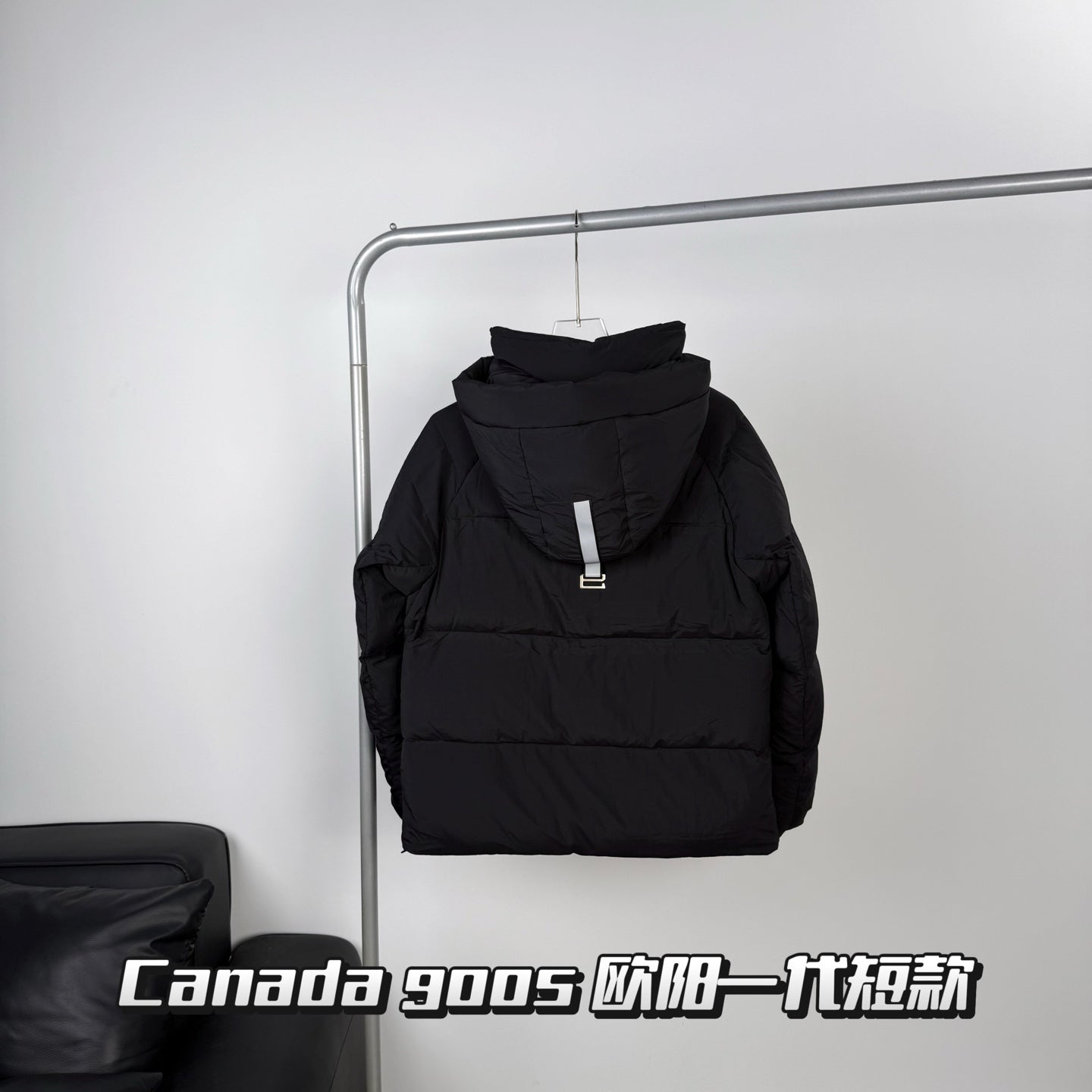 Canada Goose Black Label Short Down Jacket for Men and Women